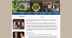 Desktop Screenshot of galenalions.org